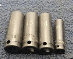 Cornwell PM2216LL PM2215LL PM2214LL 3/8" Dr, PM0210L 1/4" 6PT Impact Sockets. Fixed Price $70.11.