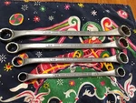 Vintage Craftsman Double Box End Offset Wrenches Four Sae Various Sizes. Fixed Price $30.00.
