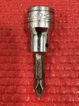 Snap On 3/8 Philips Chrome Socket Driver FP22A, Usa Made. Fixed Price $13.99.