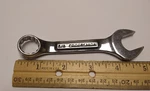 Craftsman Professional Standard Sae Polish Stubby Wrench 5/8" Vv 44107 Usa Nos. Fixed Price $18.48.