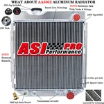 3 Row Aluminum Radiator Fit 1964-1966 1965 Ford Mustang Falcon 260 / 289 V8. Fixed Price $124.95.