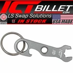 Ict Billet 10MM Aluminum Bottle Opener Wrench Keychain. Fixed Price $12.99.