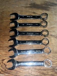 Snap-on Tools 12 Pt. Short Combo Large Wrench Set OEX280-OEX400 6 Pc. Fixed Price $399.99.