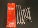 Vtg (set Of 6) Master Mechanic True Value Combination Open Closed Wrench. Fixed Price $19.98.
