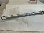 Craftsman V-43924, 9/16X5/8 Slight Offset 12PT Box End Wrench, Marked, Usa. Fixed Price $6.00.
