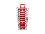 Tekton Stubby Combination Wrench Set With Holder, 12-PIECE (8-19 Mm), Red. Fixed Price $86.99.