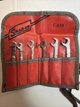 Snap Sae 4 Way Double Open End Ignition Wrench Set W/ Pouch Roll C-65D Usa. Fixed Price $59.99.