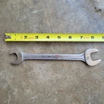 Vintage Blue Point Tools Usa Supreme Sae 11/16" X 3/4" Open End Wrench S-2224. Fixed Price $13.95.
