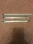 Matco Tools 17 Mm And 16 Closed End Ratchet Combination Wrenches. Fixed Price $49.99.