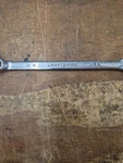 Craftsman Professional Usa 9/16" 12PT Full Polish Long Combination Wrench 45978. Fixed Price $15.00.