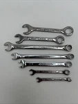 Mixed Lot Of 7 Midget Ignition Combo Wrenches Husky & Craftsman. Fixed Price $16.99.