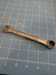 Craftsman VA-42642 12MM Combination Open End Flat Ratchet Wrench. Fixed Price $12.92.
