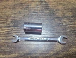 Snap On Open End Wrench 3/16 7/32 & 11/32 Socket 1/4 Inch Drive.. Fixed Price $7.20.