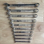 Matco Tools Sae Combination Wrench Set 12 Point 1/4" 3/4" 10PC Rc Series Usa. Fixed Price $249.95.