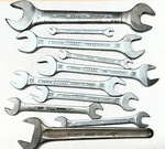 Hazet Metric Wrenches Various Sizes Open Ended Lot Of 10. Fixed Price $120.00.