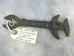 Vintage Wrench & D Company York, 7.5" Iron Implement. Fixed Price $40.00.