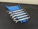 #BO995 Snap-on RXFMS606B 5PC Metric Flare Nut Line Wrench Set. Fixed Price $229.95.