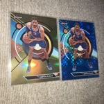 X 2024 Topps Finest Josh Hart Gold /50 & Blue /99 Refractor Cards Jersey Match. Fixed Price $29.95.