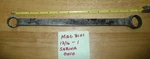 Vintage Mac Sabina Double Box End Wrench 13/16" 1". Fixed Price $15.15.