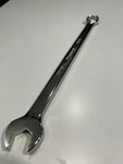 Pittsburgh New 13/16 Long Handle Chrome Combo Wrench 12PT. Fixed Price $12.50.