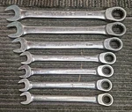 Matco Tools 7GRC*M2 72 Teeth Metric Combination Ratcheting 8PC Wrench Set. Fixed Price $119.99.
