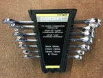 New Evercraft 774-0209 Pc Metric Combination Wrench Set With Original Holder. Fixed Price $19.99.