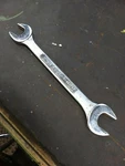 Craftsman -v- 44582 5/8-3/4 Open End Wrench. Fixed Price $10.00.