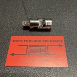 Snap-on Tools Usa New 3/8" Drive Chrome Universal Swivel Socket Extension FU8A. Fixed Price $30.00.