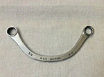 New Britain M109 Aircraft Wrench 5/8X9/16IN 12PT Used Usa Half Moon. Fixed Price $20.00.