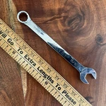 Mac Tools Usa Sae 11/16 Polished Chrome Combination Wrench 12 Point CL222. Fixed Price $17.24.