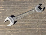 Craftsman Vanadium 9/16 X 1/2 Open Ended Wrench 1725B Underline. Fixed Price $6.99.
