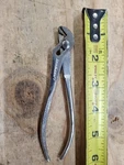Vintage Wards Powr-kraft Mini Slip Joint Ignition Pliers. Fixed Price $8.99.