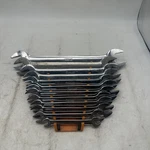 Vintage Snap On Vo Series Open End Wrench Set, 12 Total Underline Usa!!. Fixed Price $380.35.