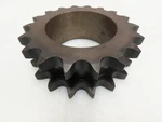 Martin DS80A18 Double Single #80 Roller Chain Sprocket 18T 1" Pitch 3.75" Bore. Fixed Price $59.49.