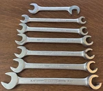 Set Of 6 Williams Superrench Flare Nut Wrenches Plus. Fixed Price $48.95.