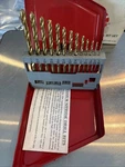 Mac Tools Vintage High Speed Steel Drill Bit Set Titanium Coated. Fixed Price $115.00.