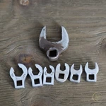 Craftsman Usa Crowfoot Wrench Lot Open-end Attachments 8PC Mixed Sizes 43622. Fixed Price $24.99.
