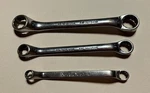 Lot 6 Snap Tools Xs Xdh Sae 12 Pt Offset Short Double Box End Wrench Long. Fixed Price $54.99.