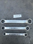 Sears Craftsman Usa Nos Stubby Double Box End Wrench Set Rare V Series Sae 43862. Fixed Price $79.00.