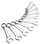 Sunex Tools 9930M Stubby Combination Wrench Set, Metric, Silver. Fixed Price $68.01.