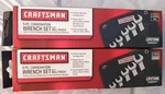 Craftsman 10PC Combination Wrench Set With Roll Pouch Sae & Metric 12 Point New. Fixed Price $45.00.