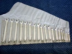 Vintage Craftsman 18PC Metric Super Tuff Combination Wrench Set 4967 Made Usa. Fixed Price $297.46.