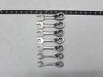 Blue-point Tools 7PC Metric Stubby Offset 12PT Ratcheting Wrench. Fixed Price $129.99.