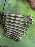 Craftsman Full Polish Standard Sae Tappet Wrench Set - 10 Pcs. Fixed Price $225.00.