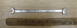 Vntg Mac Dd 1214 Sae Open End WRENCH,3/8" X 8-7/16",GOOD,W/OWNER Initial. Fixed Price $12.99.