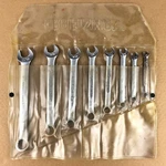 Sears Craftsman 44652 8 Pc Combination Wrench Set Pouch Sae Usa Made Vintage. Fixed Price $59.99.
