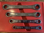 Snap-on Tool Set New Pak 431500 Ratchet Wrenches. Fixed Price $175.00.