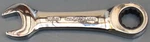Craftsman, 14MM, 12 Point, Open/box End Ratcheting Stubby Wrench, #CMMT99235. Fixed Price $16.00.