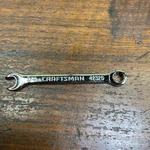 Craftsman 1/4 12 Point Midget Ignition Combination Wrench 42325. Fixed Price $9.99.