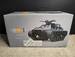 Rc Tank Car, 1:16 Scale 2.4GHZ Remote Control Crawler High Speed Dark Gray. Fixed Price $69.99.